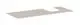Hansgrohe-HG-Xevolos-E-Konsole-1370-550-mit-Ausschnitt-rechts-fuer-Aufsatzwaschtisch-geschliffen-500-480-Sandbeige-Matt-54206780 gallery number 1